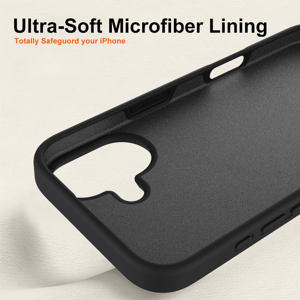 Premium Silicone Case for iPhone 16 Series - Ultra-Protective, Magnetic Charging Compatible, Scratch-Resistant & Drop Protection