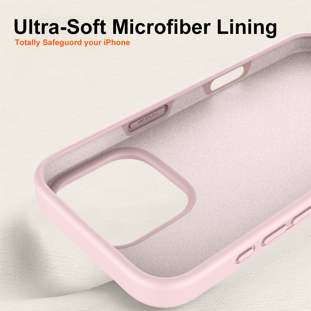 Premium Silicone Case for iPhone 16 Series - Ultra-Protective, Magnetic Charging Compatible, Scratch-Resistant & Drop Protection