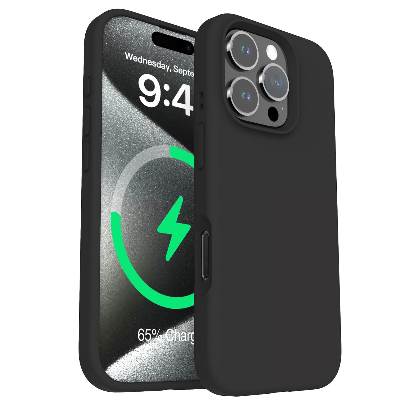 Premium Silicone Case for iPhone 16 Series - Ultra-Protective, Magnetic Charging Compatible, Scratch-Resistant & Drop Protection