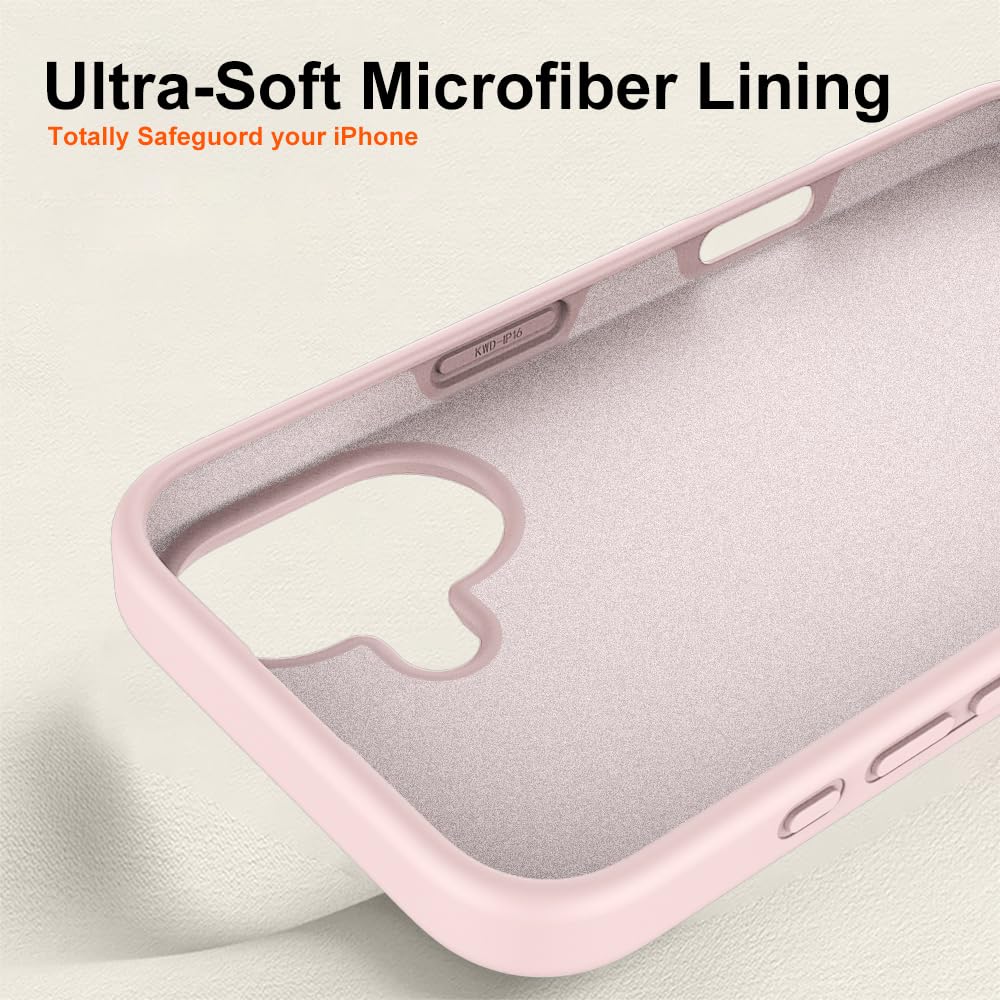 Premium Silicone Case for iPhone 16 Series - Ultra-Protective, Magnetic Charging Compatible, Scratch-Resistant & Drop Protection