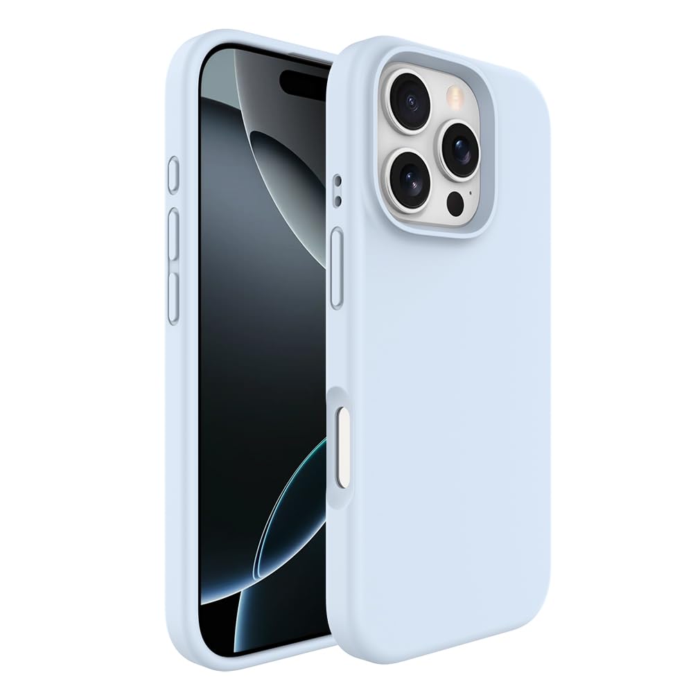 Premium Silicone Case for iPhone 16 Series - Ultra-Protective, Magnetic Charging Compatible, Scratch-Resistant & Drop Protection