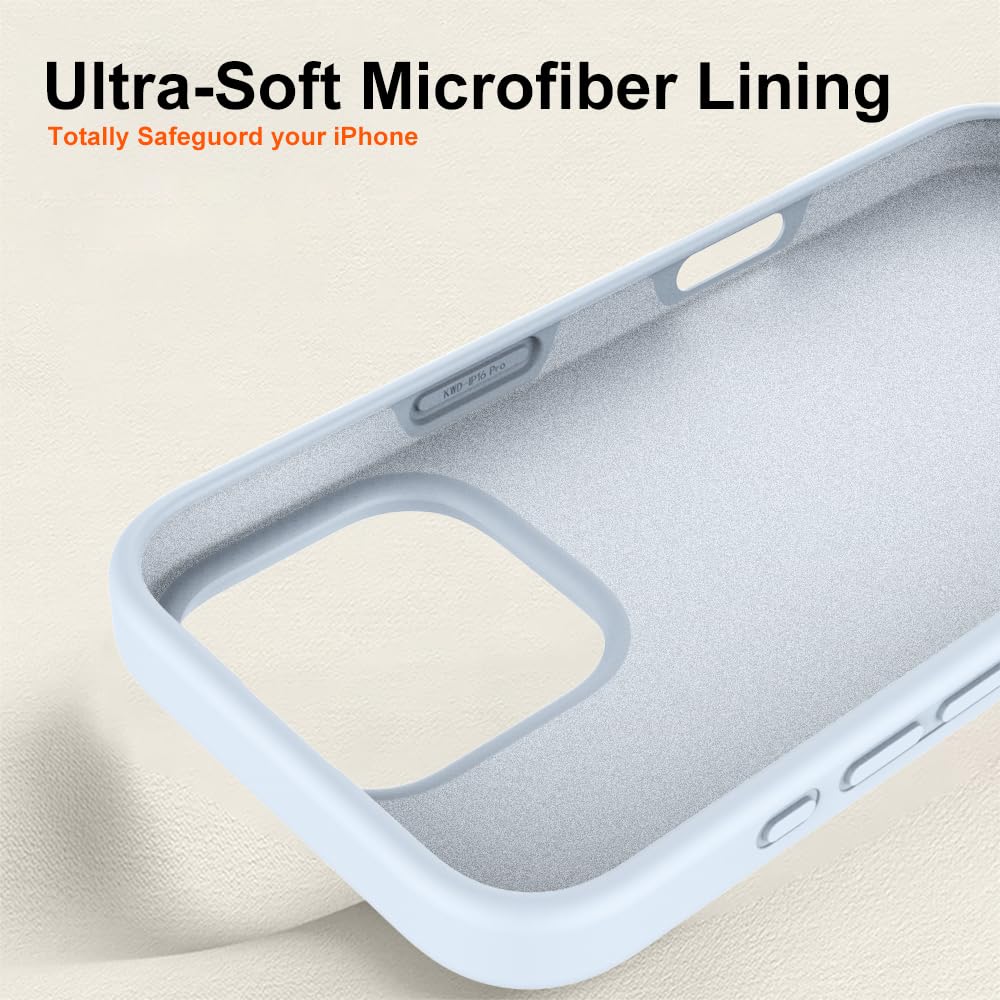 Premium Silicone Case for iPhone 16 Series - Ultra-Protective, Magnetic Charging Compatible, Scratch-Resistant & Drop Protection