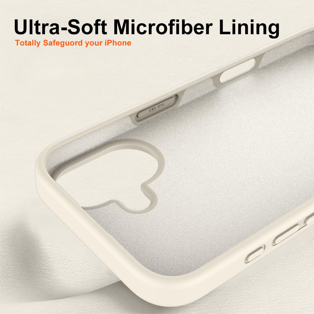 Premium Silicone Case for iPhone 16 Series - Ultra-Protective, Magnetic Charging Compatible, Scratch-Resistant & Drop Protection