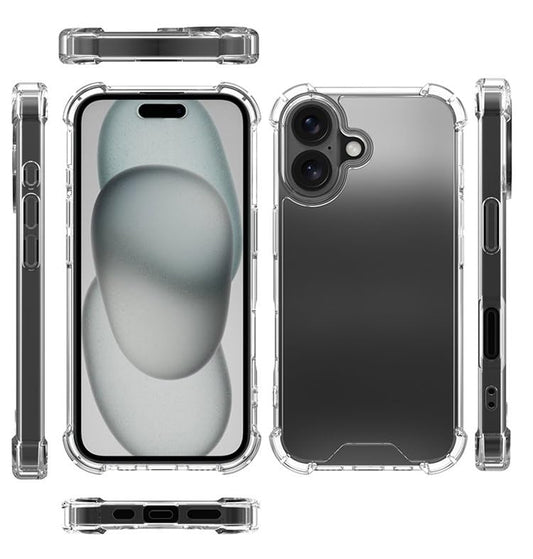 Prime PIE's Premium Clear Transparent Case for iPhone 16 Series - Military Grade Drop Protection, Anti-Yellowing, Magnetic Wireless Charging,2.2mm Thick Optical PC & TPU.