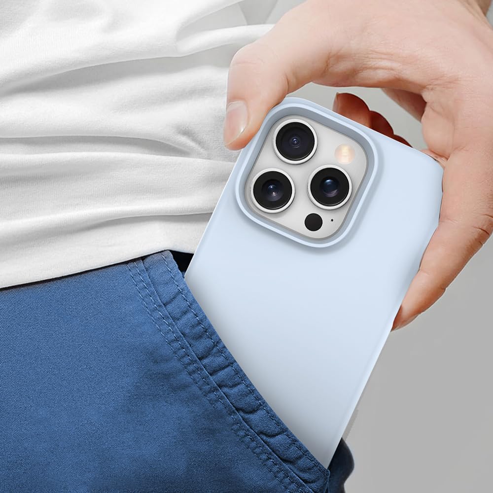 Premium Silicone Case for iPhone 16 Series - Ultra-Protective, Magnetic Charging Compatible, Scratch-Resistant & Drop Protection