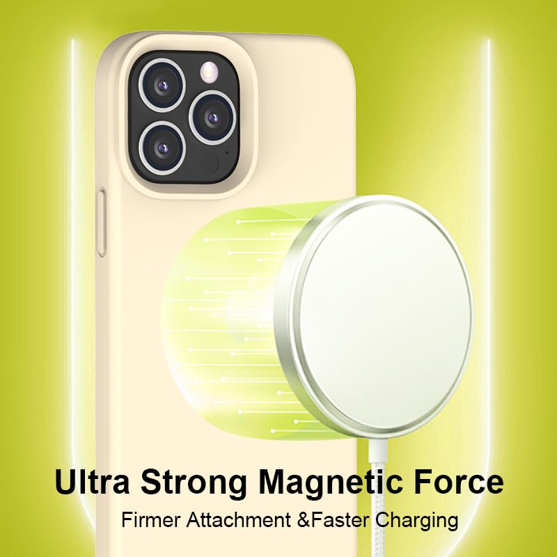 Premium Silicone Case for iPhone 16 Series - Ultra-Protective, Magnetic Charging Compatible, Scratch-Resistant & Drop Protection
