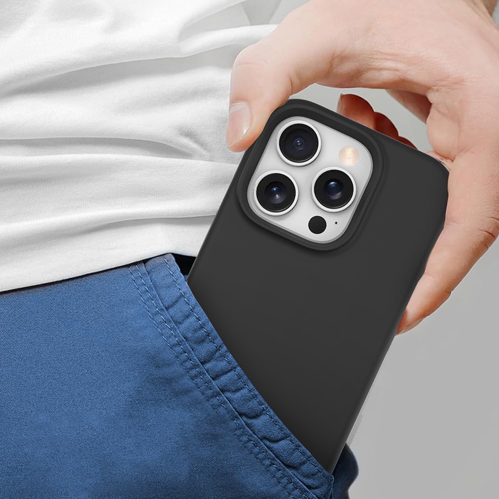 Premium Silicone Case for iPhone 16 Series - Ultra-Protective, Magnetic Charging Compatible, Scratch-Resistant & Drop Protection