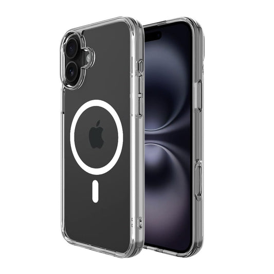 PIE's Premium Case for iPhone 16 Series - Military-Grade Drop Protection, Anti-Yellowing, Anti-Scratch, Slim Fit, Clear Case with Wallet Functionality.