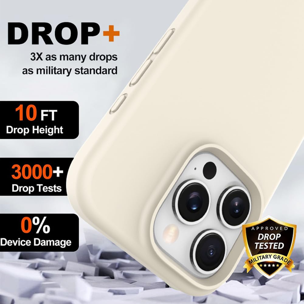 Premium Silicone Case for iPhone 16 Series - Ultra-Protective, Magnetic Charging Compatible, Scratch-Resistant & Drop Protection