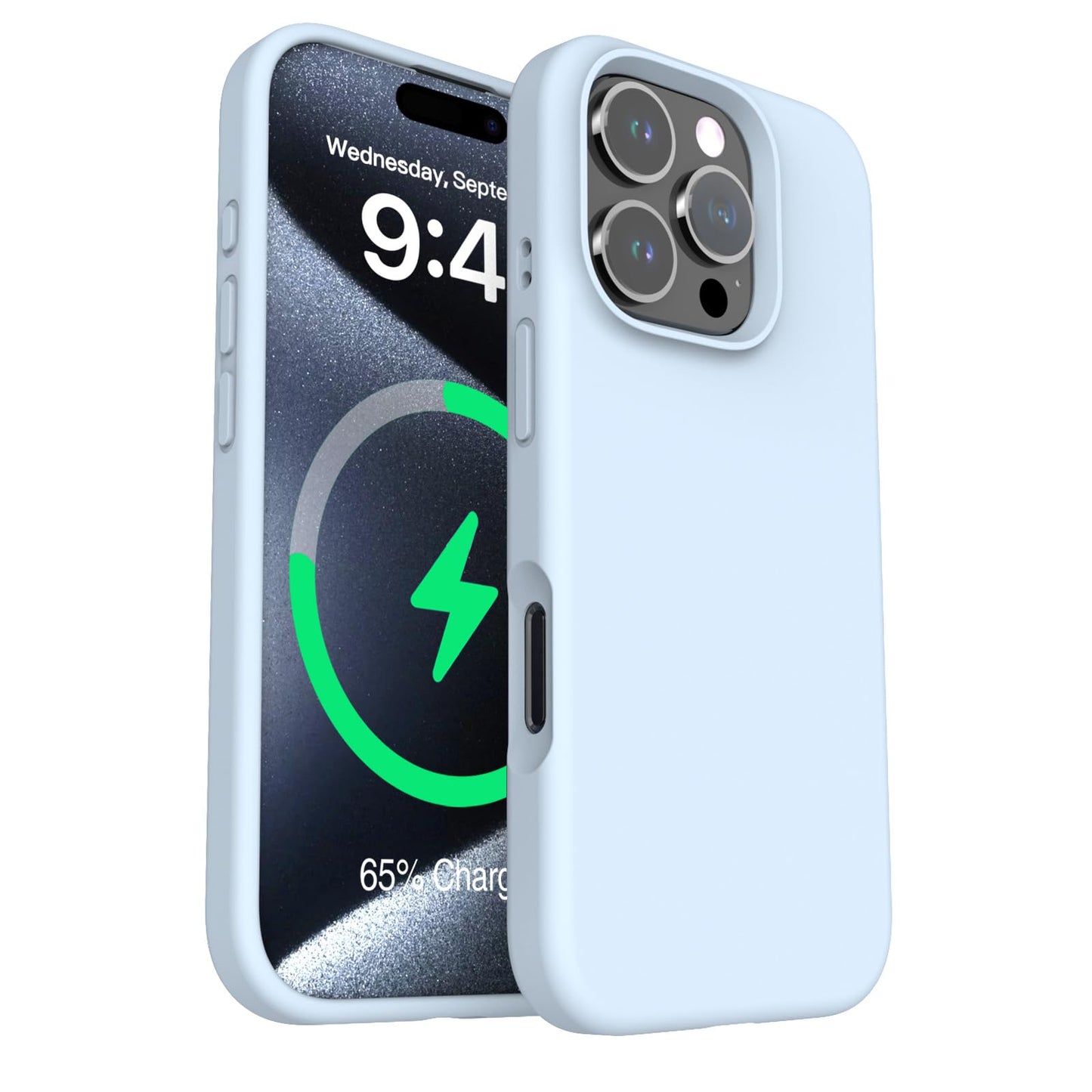 Premium Silicone Case for iPhone 16 Series - Ultra-Protective, Magnetic Charging Compatible, Scratch-Resistant & Drop Protection