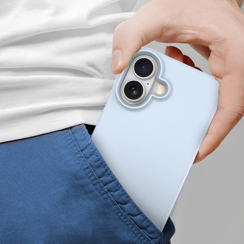 Premium Silicone Case for iPhone 16 Series - Ultra-Protective, Magnetic Charging Compatible, Scratch-Resistant & Drop Protection