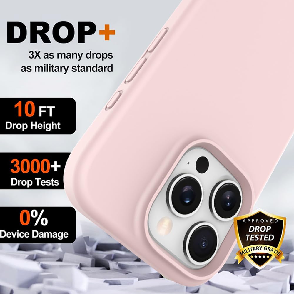 Premium Silicone Case for iPhone 16 Series - Ultra-Protective, Magnetic Charging Compatible, Scratch-Resistant & Drop Protection