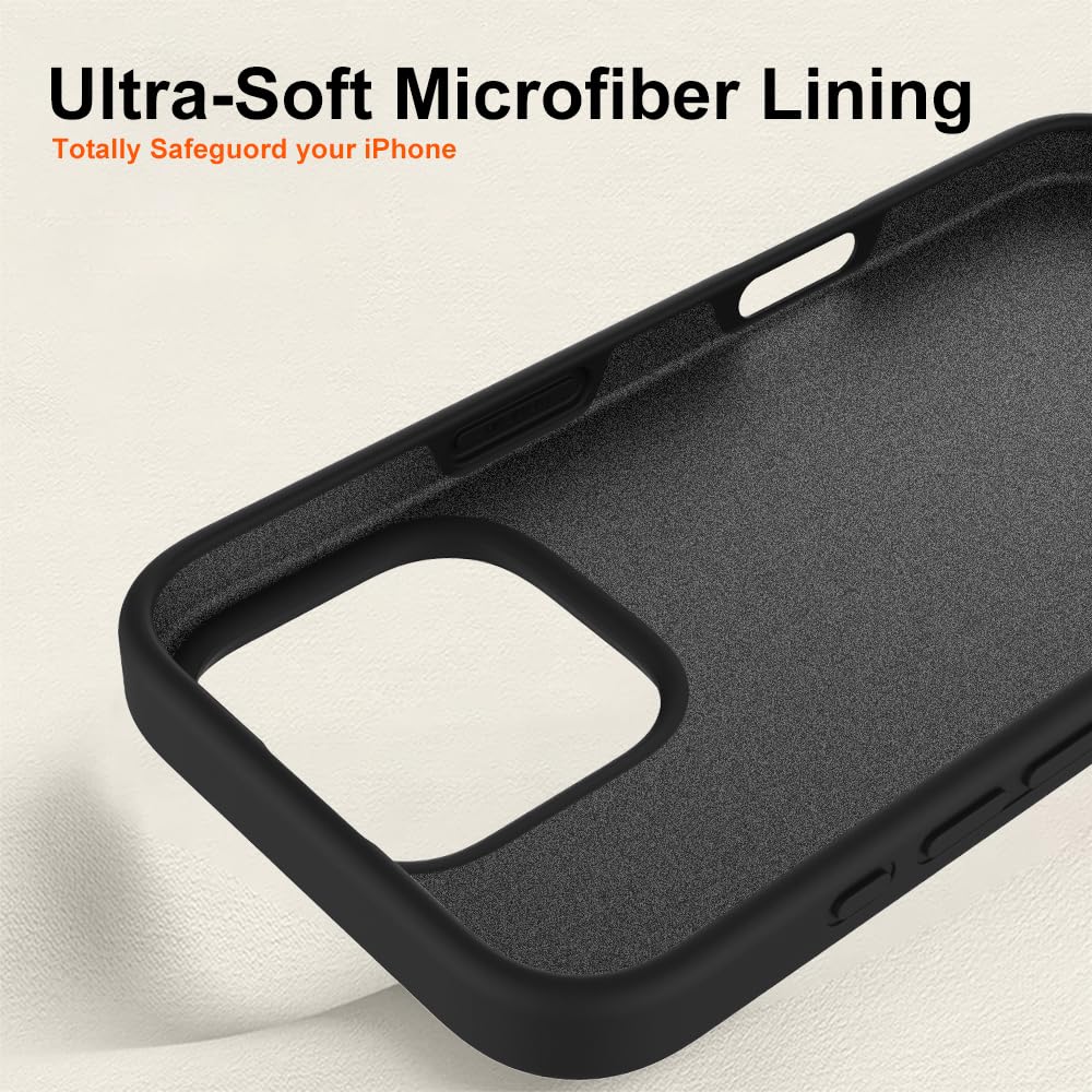 Premium Silicone Case for iPhone 16 Series - Ultra-Protective, Magnetic Charging Compatible, Scratch-Resistant & Drop Protection