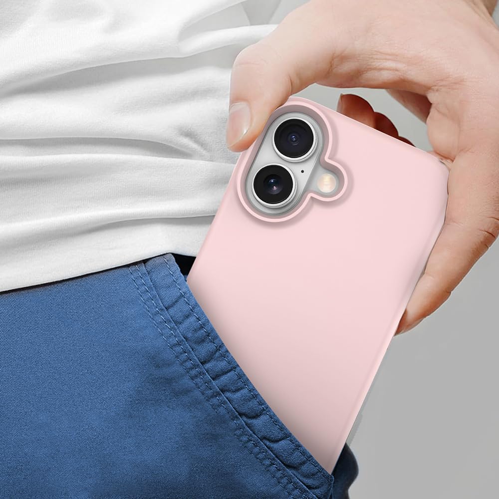 Premium Silicone Case for iPhone 16 Series - Ultra-Protective, Magnetic Charging Compatible, Scratch-Resistant & Drop Protection