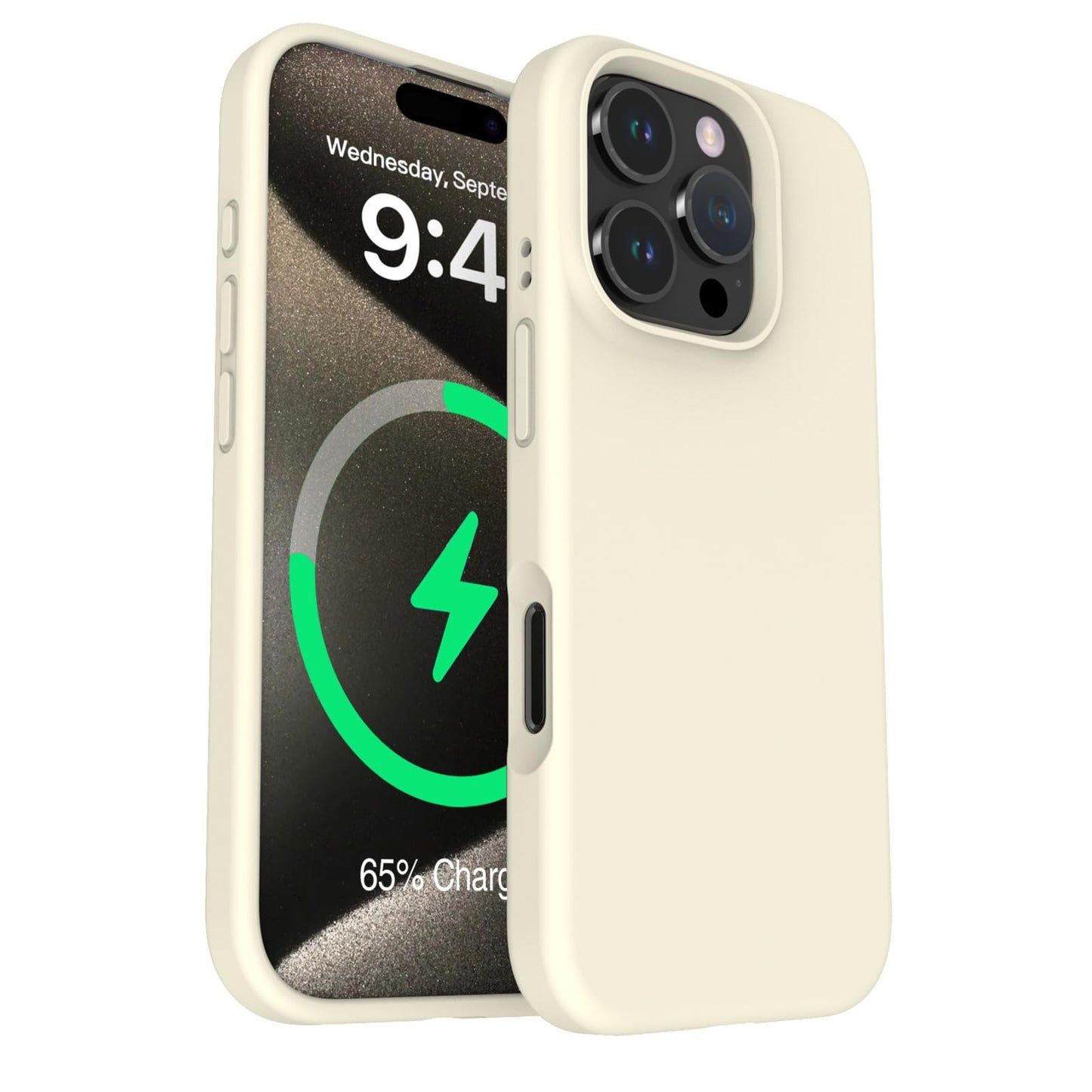Premium Silicone Case for iPhone 16 Series - Ultra-Protective, Magnetic Charging Compatible, Scratch-Resistant & Drop Protection