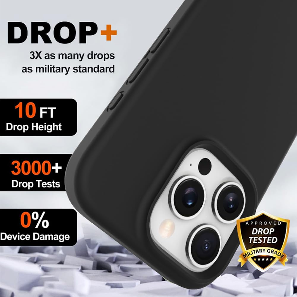 Premium Silicone Case for iPhone 16 Series - Ultra-Protective, Magnetic Charging Compatible, Scratch-Resistant & Drop Protection