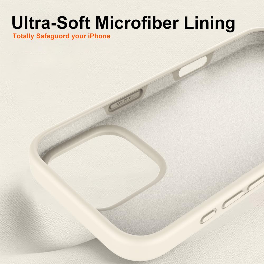 Premium Silicone Case for iPhone 16 Series - Ultra-Protective, Magnetic Charging Compatible, Scratch-Resistant & Drop Protection